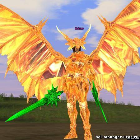 Gold Valakas Set + Wings